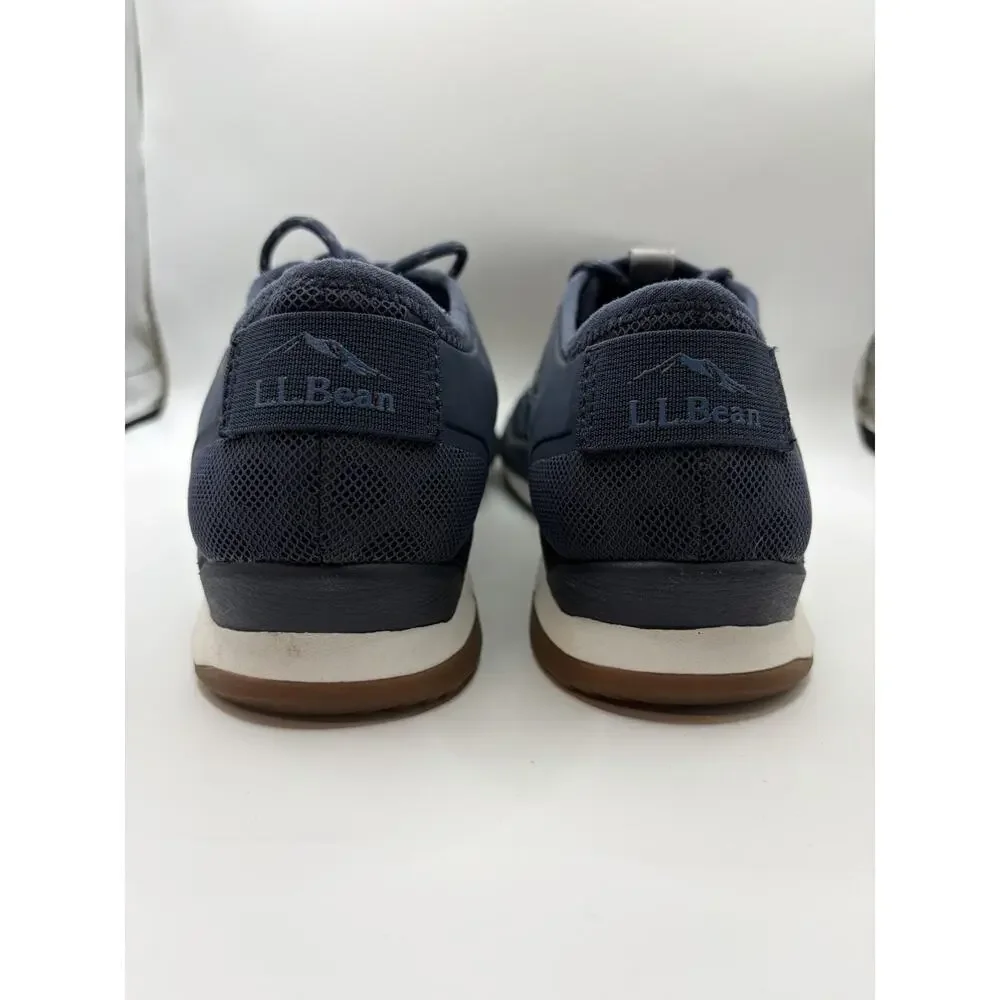 L.L.Bean Men’s 9 Navy Comfort Walking Sneakers Lightweight Casual Shoes